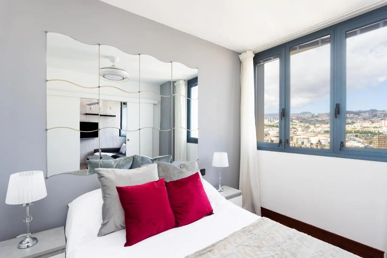 Eden Rentals Panoramic Luxury Views With Ac Aire Acondicionado Santa Cruz de Tenerife Apartment